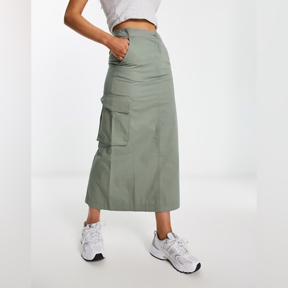 Cargo Maxi Skirt
